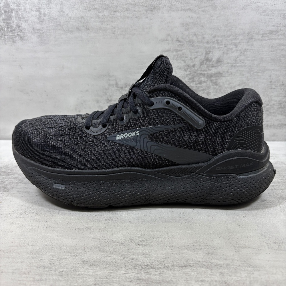 Brooks Ghost Max Running Shoes - Women's Size 6.5 Wide - Black